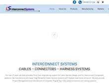 Tablet Screenshot of interconnectsystems.com